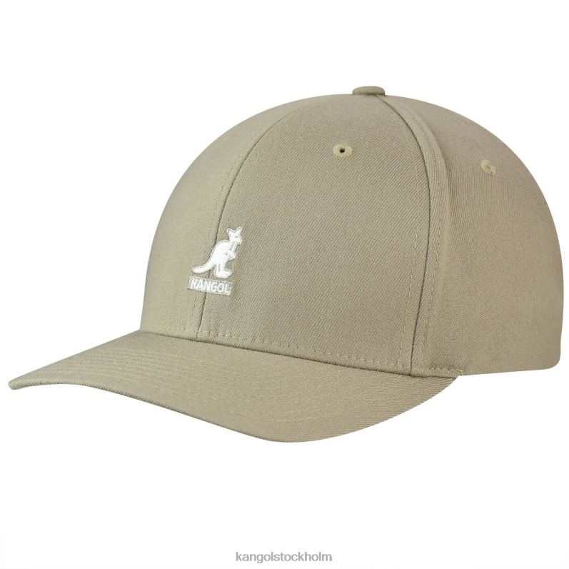 Kangol unisex- ull flexfit baseboll B0ZLB324 Tillbehör taupe