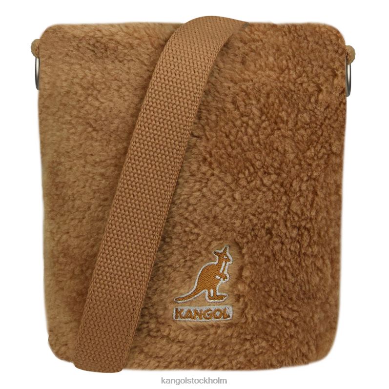 Kangol unisex- bichon ii crossväska B0ZLB988 Tillbehör brun