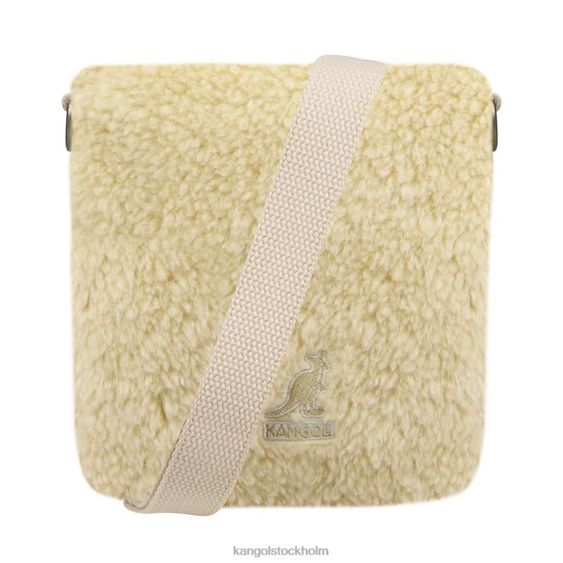 Kangol unisex- bichon ii crossväska B0ZLB989 Tillbehör ecru