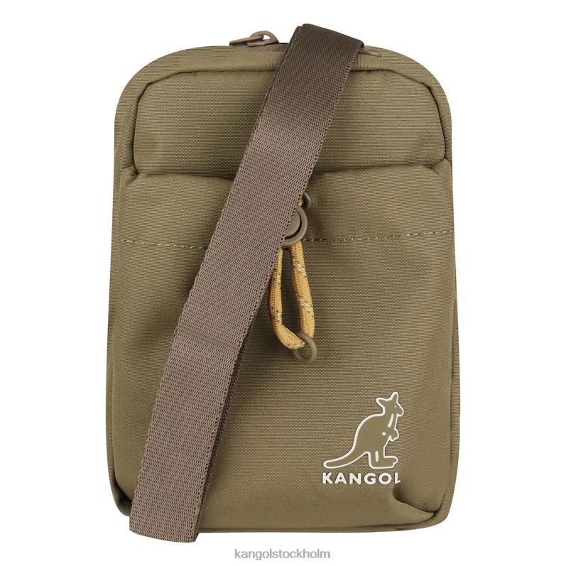 Kangol unisex- helg lätt korsväska B0ZLB949 Tillbehör beige
