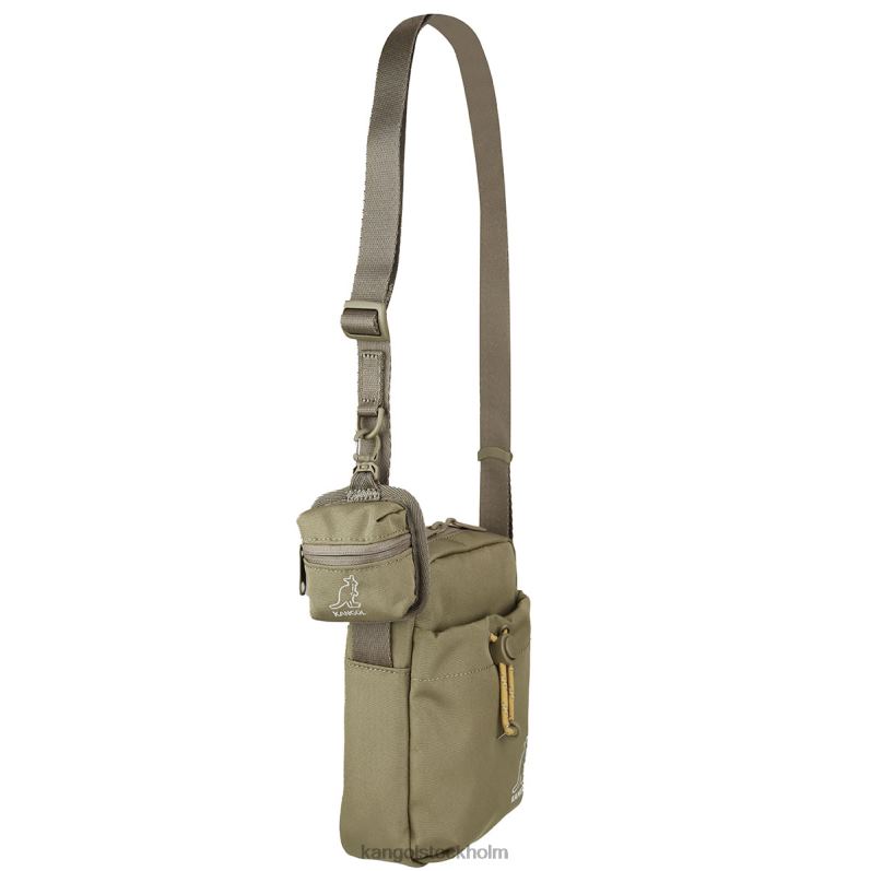 Kangol unisex- helg lätt korsväska B0ZLB949 Tillbehör beige