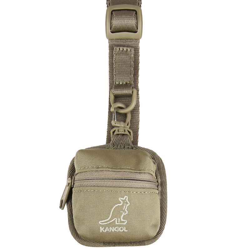 Kangol unisex- helg lätt korsväska B0ZLB949 Tillbehör beige