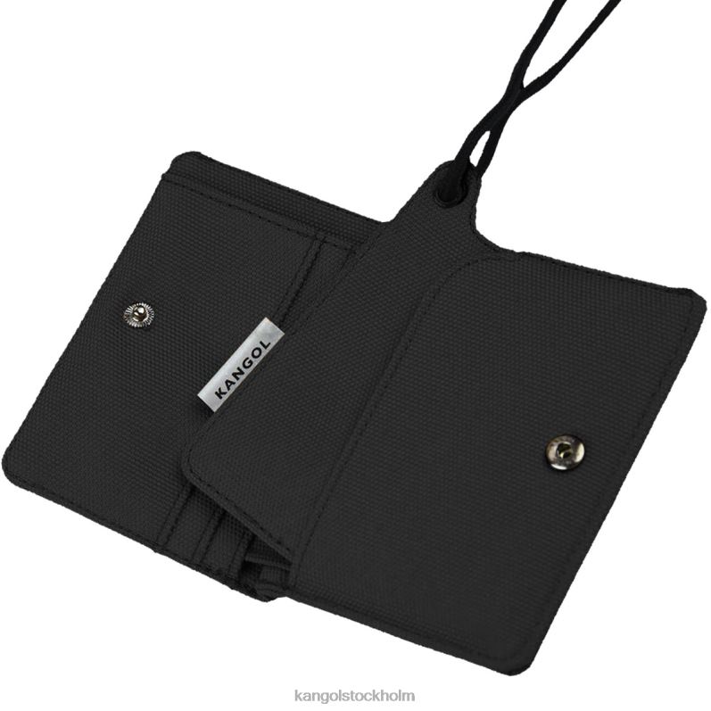 Kangol unisex- 2-vägs korthållare B0ZLB1254 Tillbehör svart