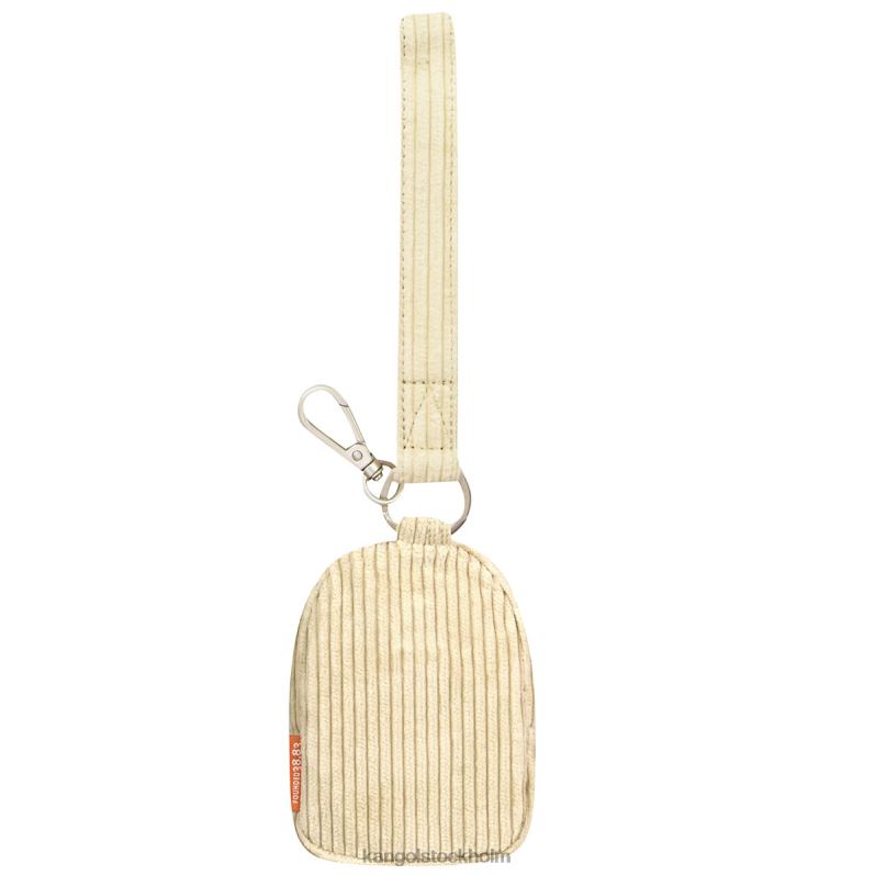 Kangol unisex- cord v mini påse charm B0ZLB1248 Tillbehör beige