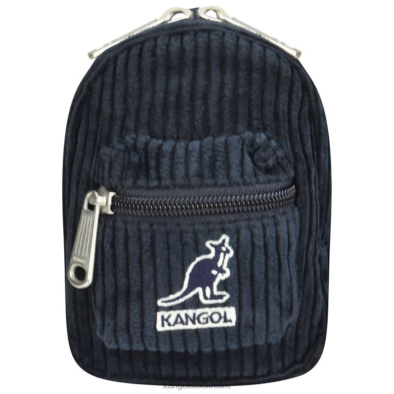 Kangol unisex- cord v mini påse charm B0ZLB1250 Tillbehör Marin