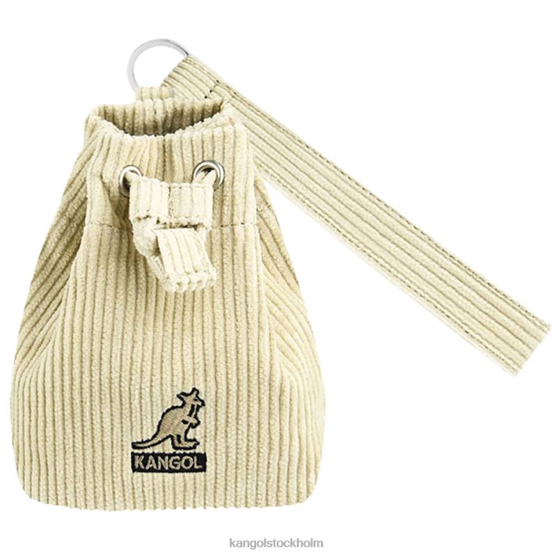 Kangol unisex- manchester mini bucket bag nyckelring B0ZLB1245 Tillbehör beige