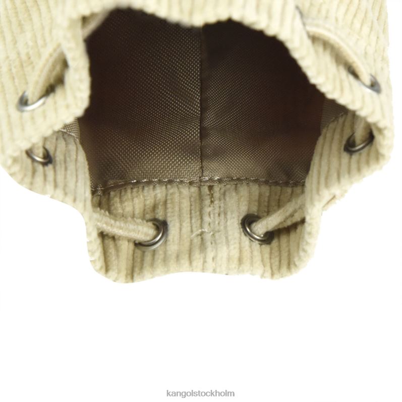 Kangol unisex- manchester mini bucket bag nyckelring B0ZLB1245 Tillbehör beige