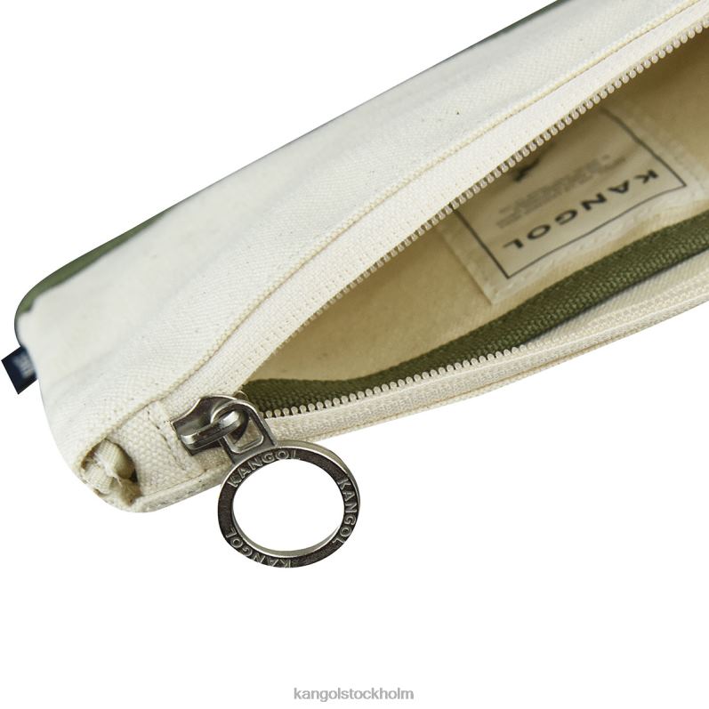 Kangol unisex- lycklig canvas påse set B0ZLB962 Tillbehör kaki