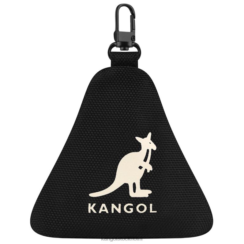Kangol unisex- redskap i triangelpåse berlock B0ZLB1265 Tillbehör svart
