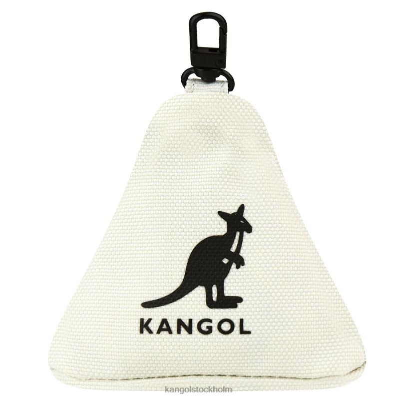 Kangol unisex- redskap i triangelpåse berlock B0ZLB1266 Tillbehör elfenben