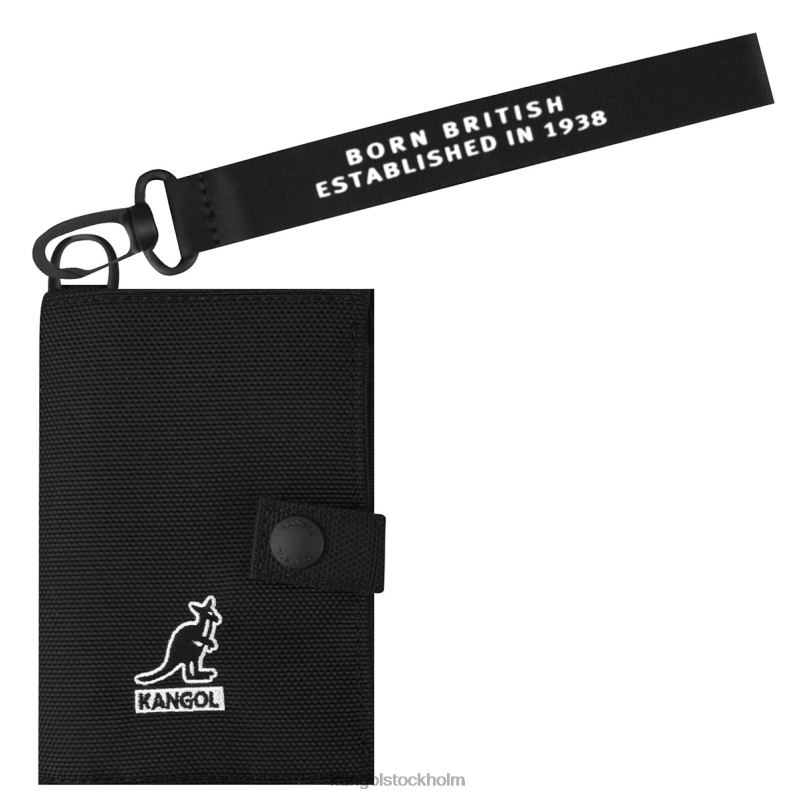 Kangol unisex- gear i kortplånbok B0ZLB1262 Tillbehör svart