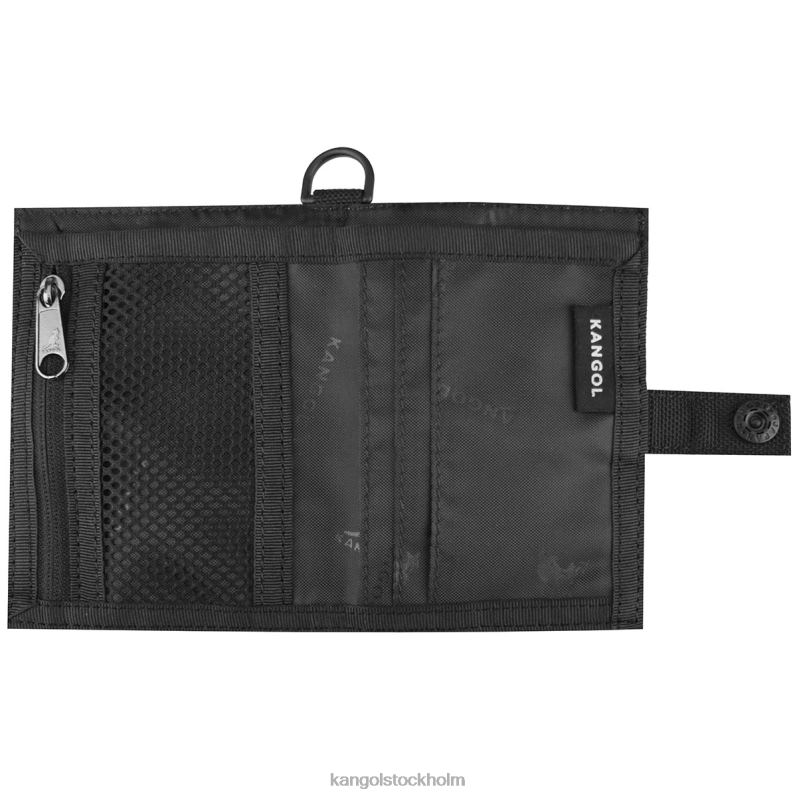 Kangol unisex- gear i kortplånbok B0ZLB1262 Tillbehör svart