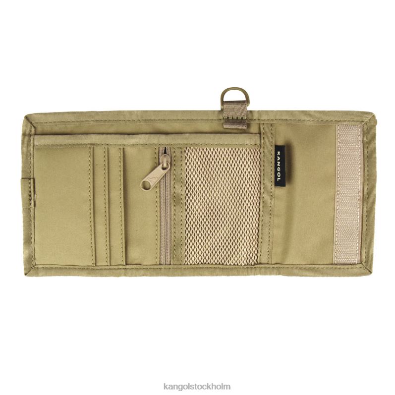 Kangol unisex- helg lätt plånbok B0ZLB1251 Tillbehör beige