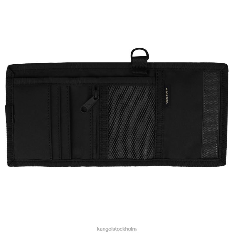 Kangol unisex- helg lätt plånbok B0ZLB1252 Tillbehör svart