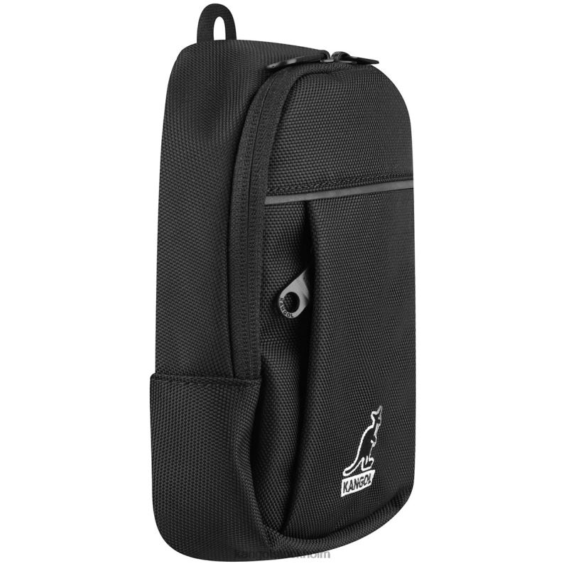 Kangol unisex- epik flash iii väska B0ZLB959 Tillbehör svart