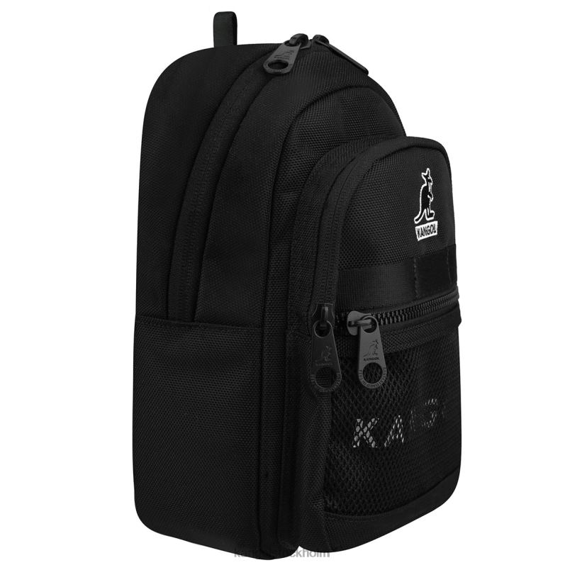 Kangol unisex- icon iii sling bag B0ZLB955 Tillbehör svart