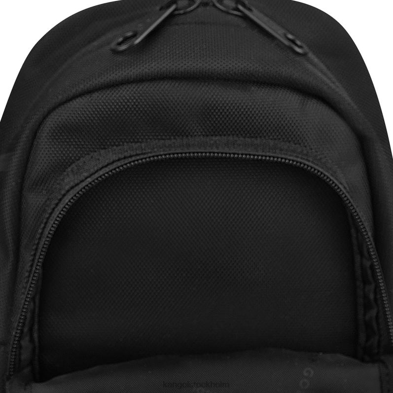 Kangol unisex- icon iii sling bag B0ZLB955 Tillbehör svart