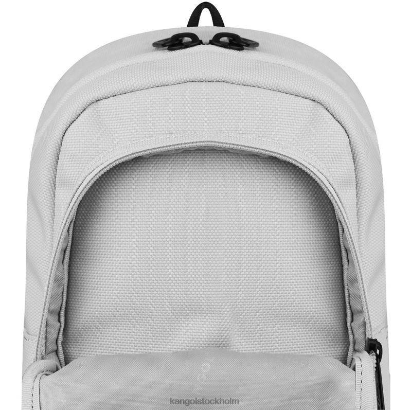 Kangol unisex- icon iii sling bag B0ZLB956 Tillbehör ljusgrå