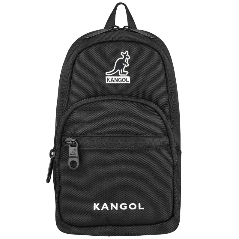 Kangol unisex- ultra sling bag B0ZLB957 Tillbehör svart