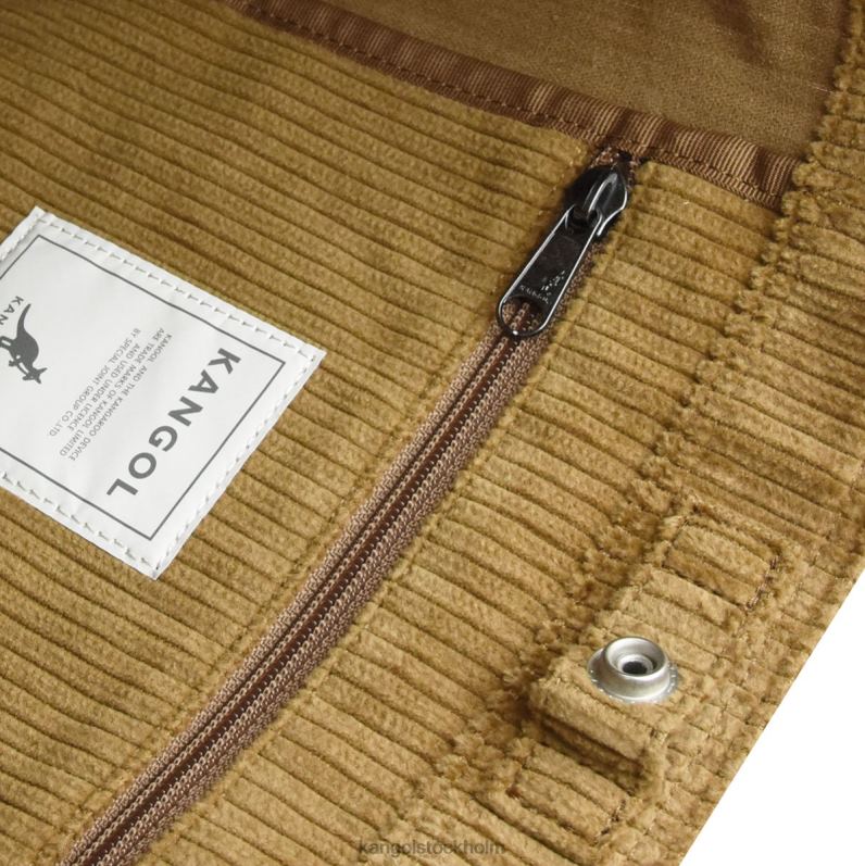 Kangol unisex- cord v axelväska B0ZLB975 Tillbehör brun