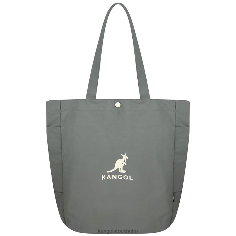 Kangol unisex- jerry shopper väska B0ZLB970 Tillbehör grå