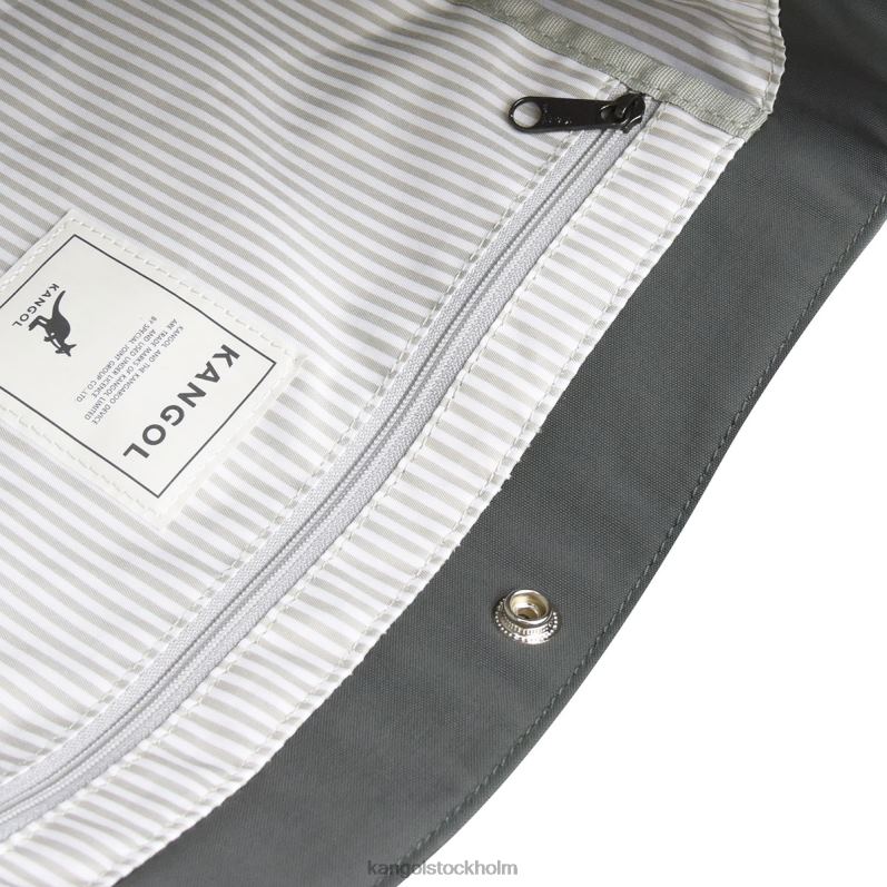 Kangol unisex- jerry shopper väska B0ZLB970 Tillbehör grå