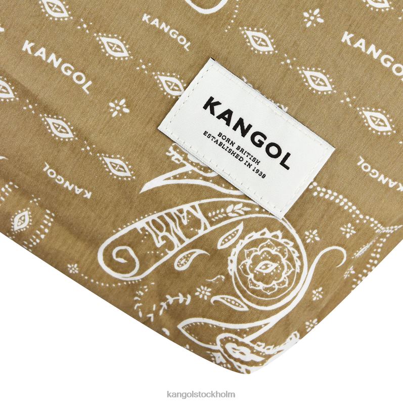 Kangol unisex- vändbar paisley-väska B0ZLB964 Tillbehör elfenben