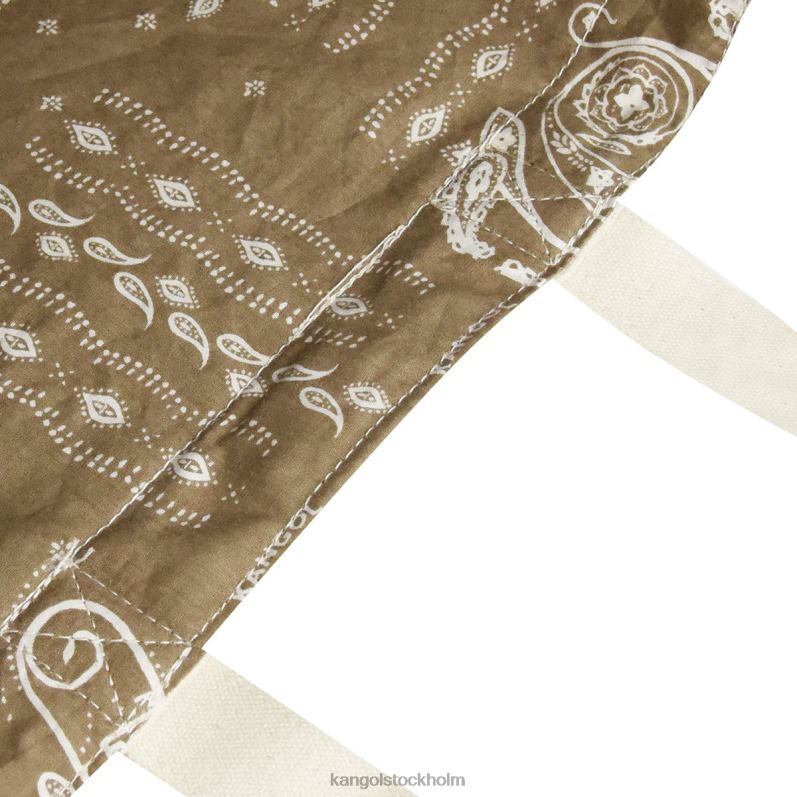 Kangol unisex- vändbar paisley-väska B0ZLB964 Tillbehör elfenben