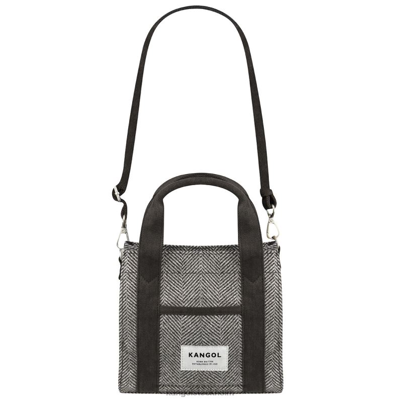 Kangol unisex- väska med fiskben B0ZLB982 Tillbehör grå