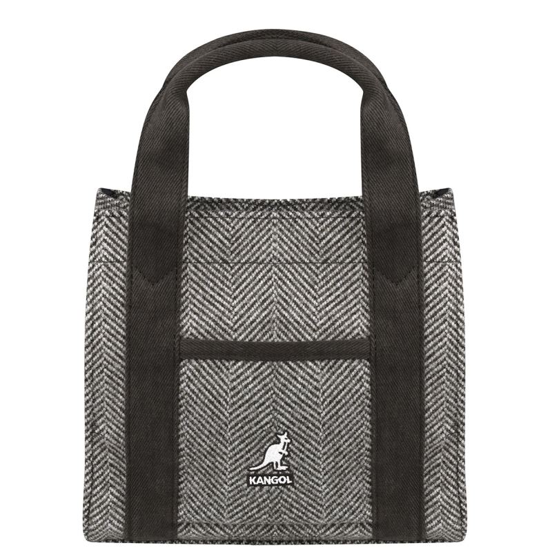 Kangol unisex- väska med fiskben B0ZLB982 Tillbehör grå