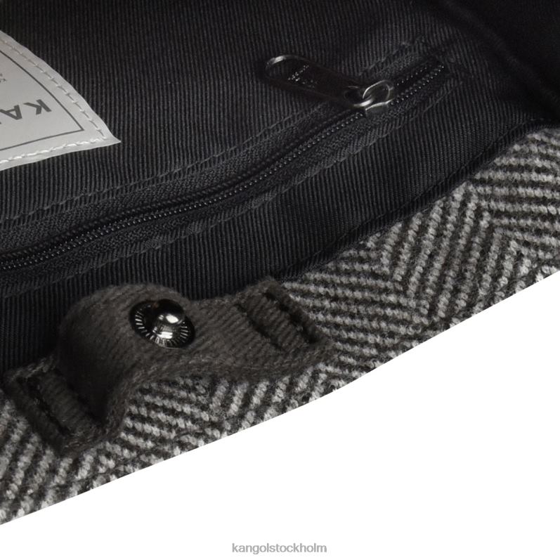 Kangol unisex- väska med fiskben B0ZLB982 Tillbehör grå